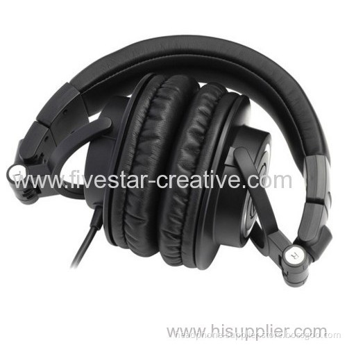 Audio-technica Ath-m50 Professional Studio Monitor Headphones With Coiled Cable 